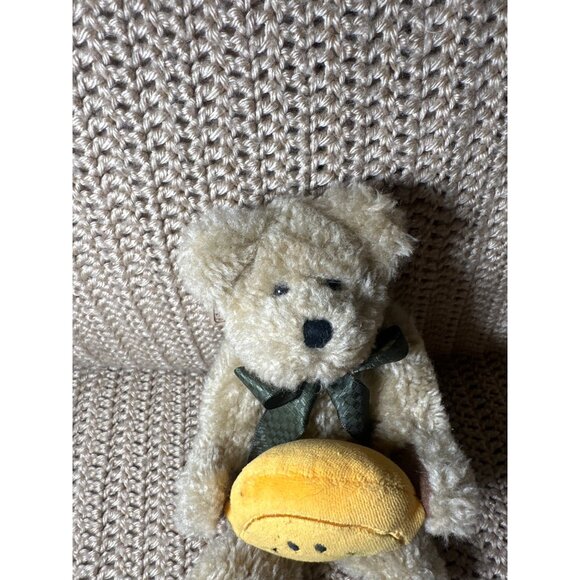 Boyds Bears Other - Boyds Bears Sonny Plush Smile Face CHEER UP Teddy Bear Beige Stuffed Toy 8"